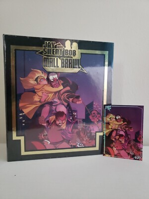 Jay and Silent Bob Mall Brawl NES premium edition by Limited Run Games w/ Card