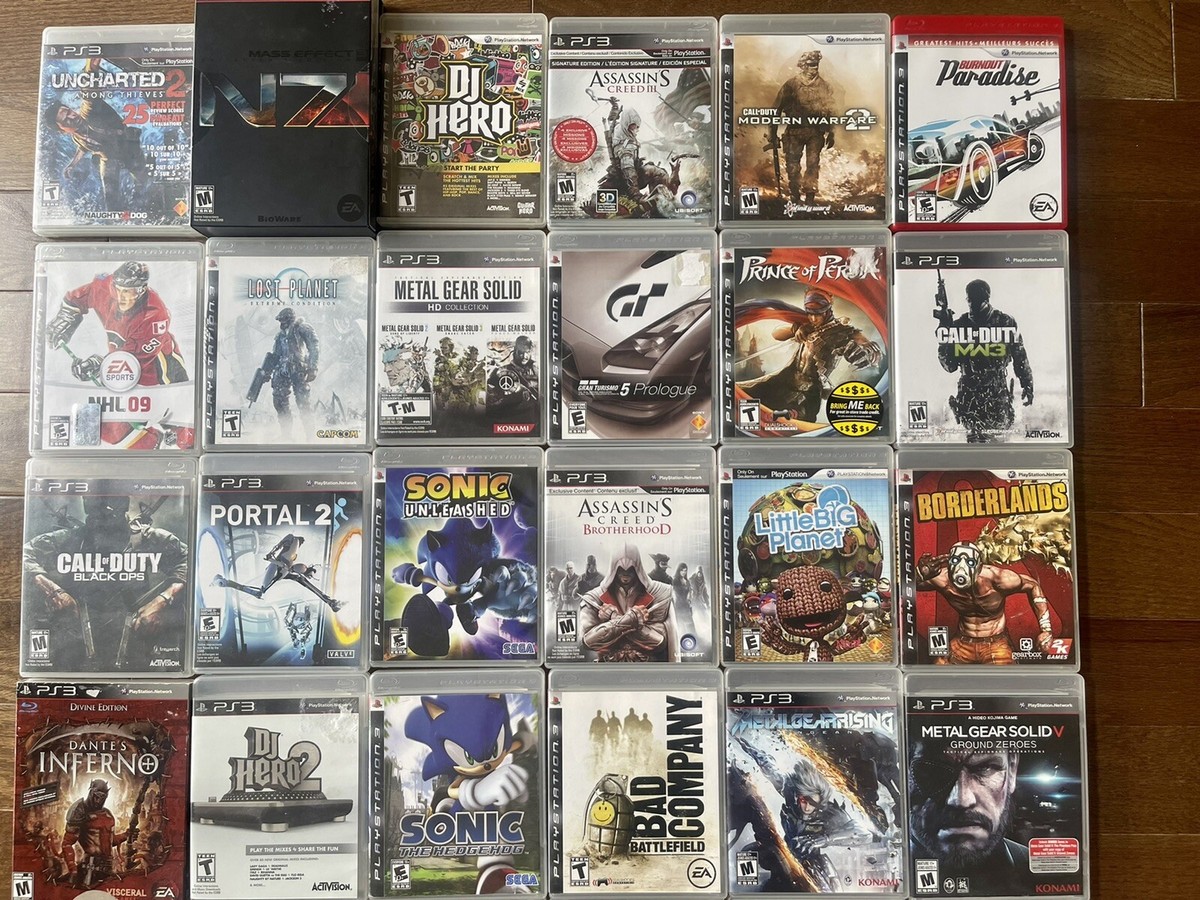 33 Game Lot Bundle All Working (Sony PlayStation 3)