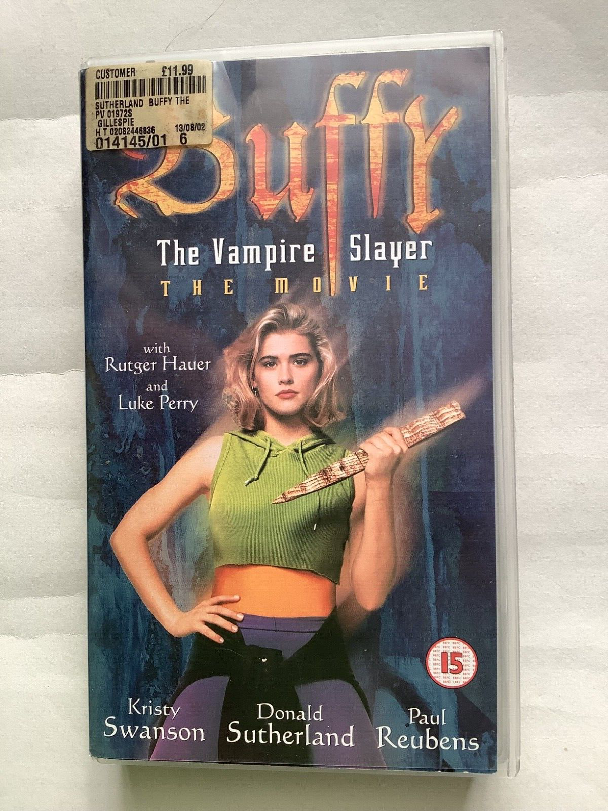 Buffy the Vampire Slayer: The Movie (VHS 1998)