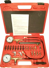 Brake Pressure Test Kit Master Cylinder Valve Mechanic Set 0-3500PSI Range
