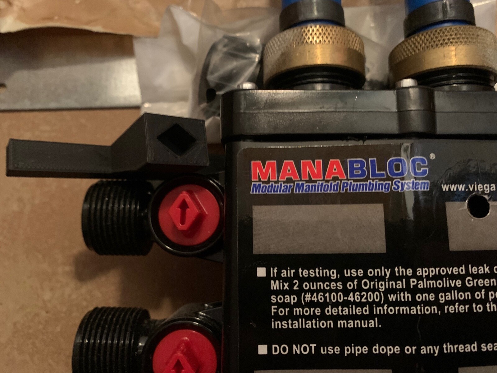 Water valve tool key (turns indoor water valves on and off) 2 per order