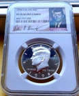 1998-S NGC PF70 Ultra Cameo Silver Kennedy Half Dollar 50c -005
