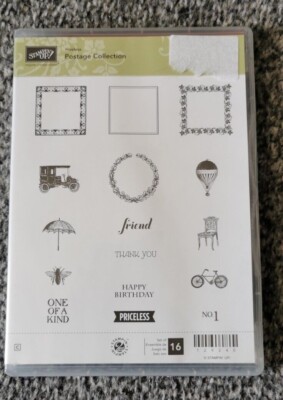 Stampin Up - Hostess ''Porto Sammlung'' Basteln Kunst Briefmarken