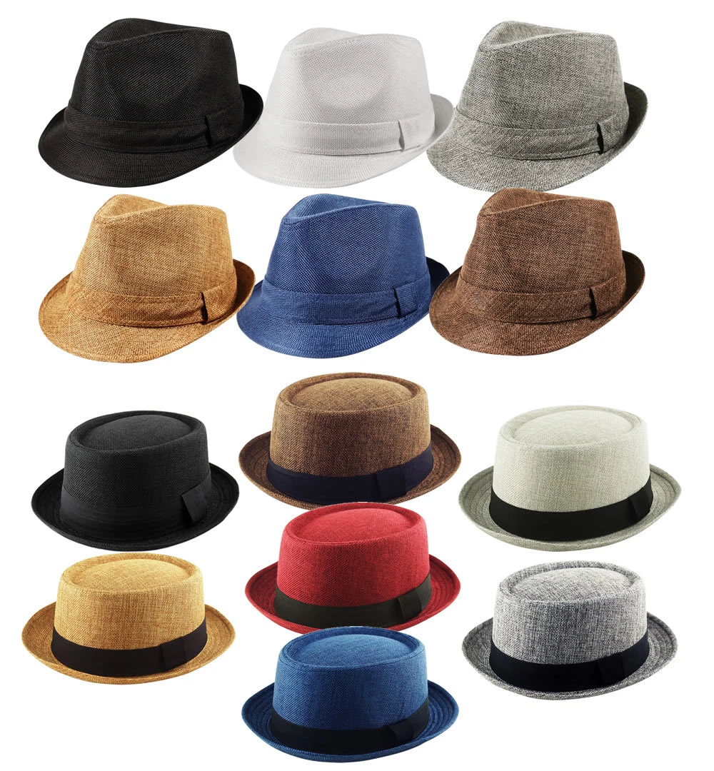 K.I.Co.HEISENBERG BREAKING BAD / TEXTURED PORK PIE / CLASSIC TRILBY / CAP HAT