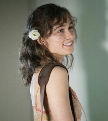 Haley Lu Richardson Screen Worn Used Rose Flower Five Feet Apart Movie Prop