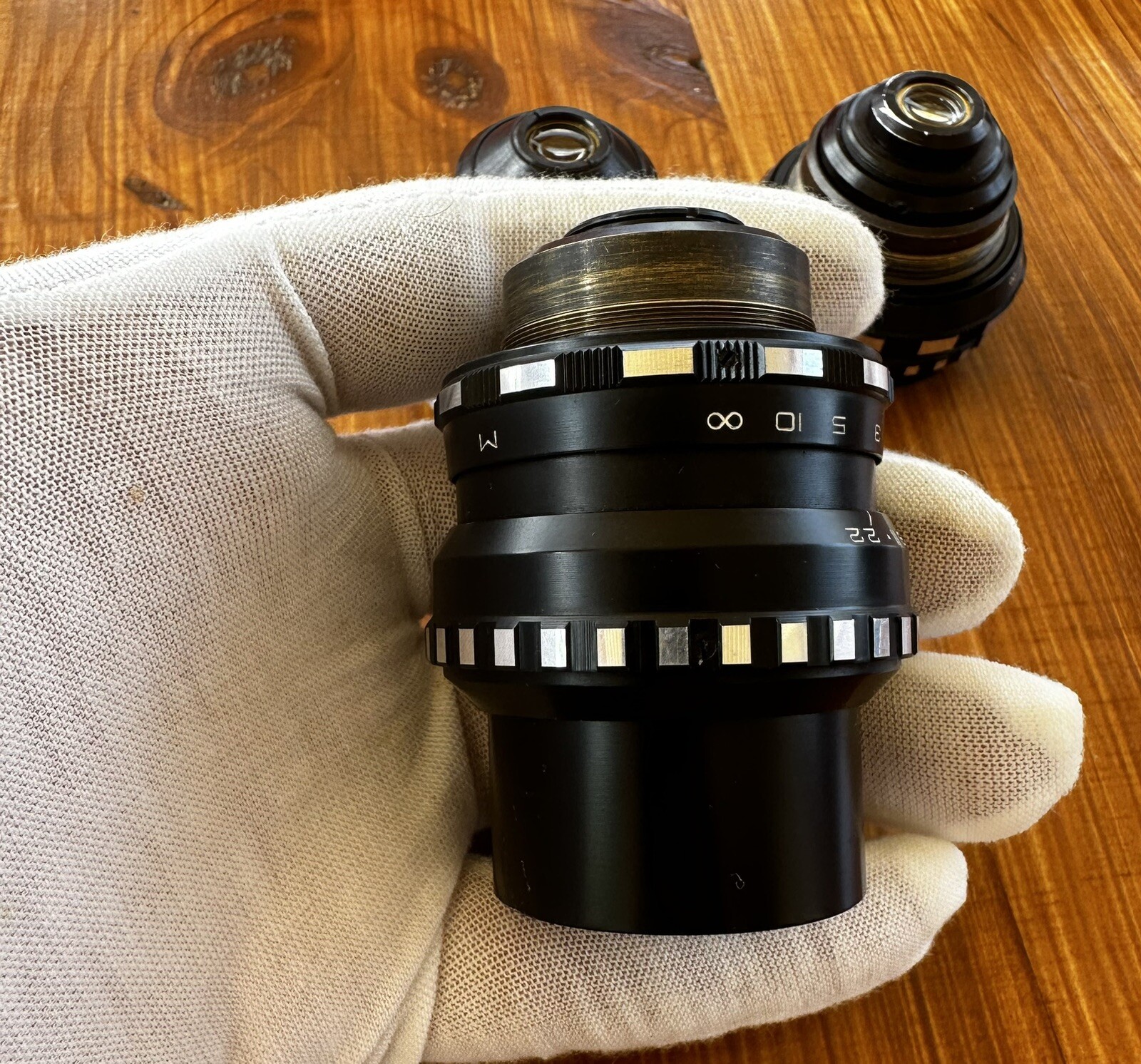 3 lenses Mir-11M Vega 7-1 Tair-41M for BMPCC Blackmagic camera Kiev 16U