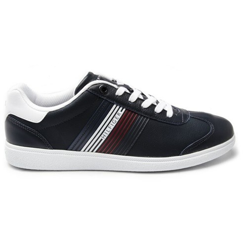 Corporate Cupsole Court Sneakers Blue 