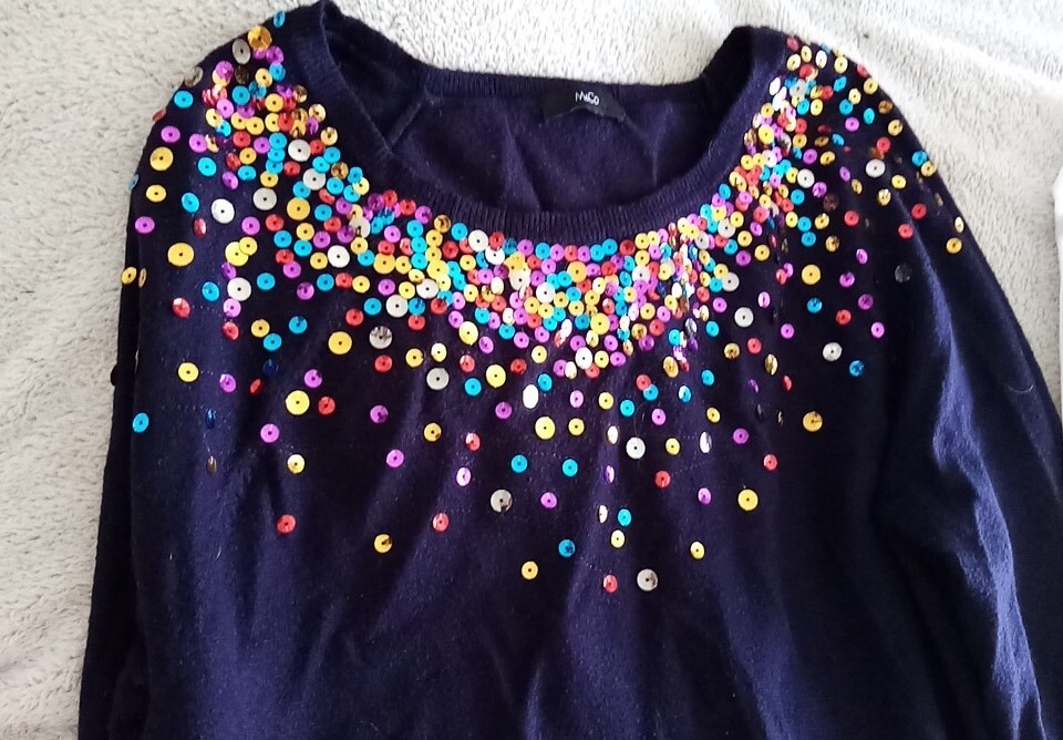 5X LADIES JUMPERS SIZE 12. 3X M&CO, 1X M&S, 1x BONMARCHE, GOOD