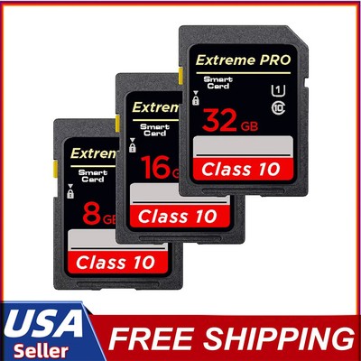 8/16/32/64/128 GB Ultra Extreme Pro SD SDA1HC Class 10 Memory Card for Camera