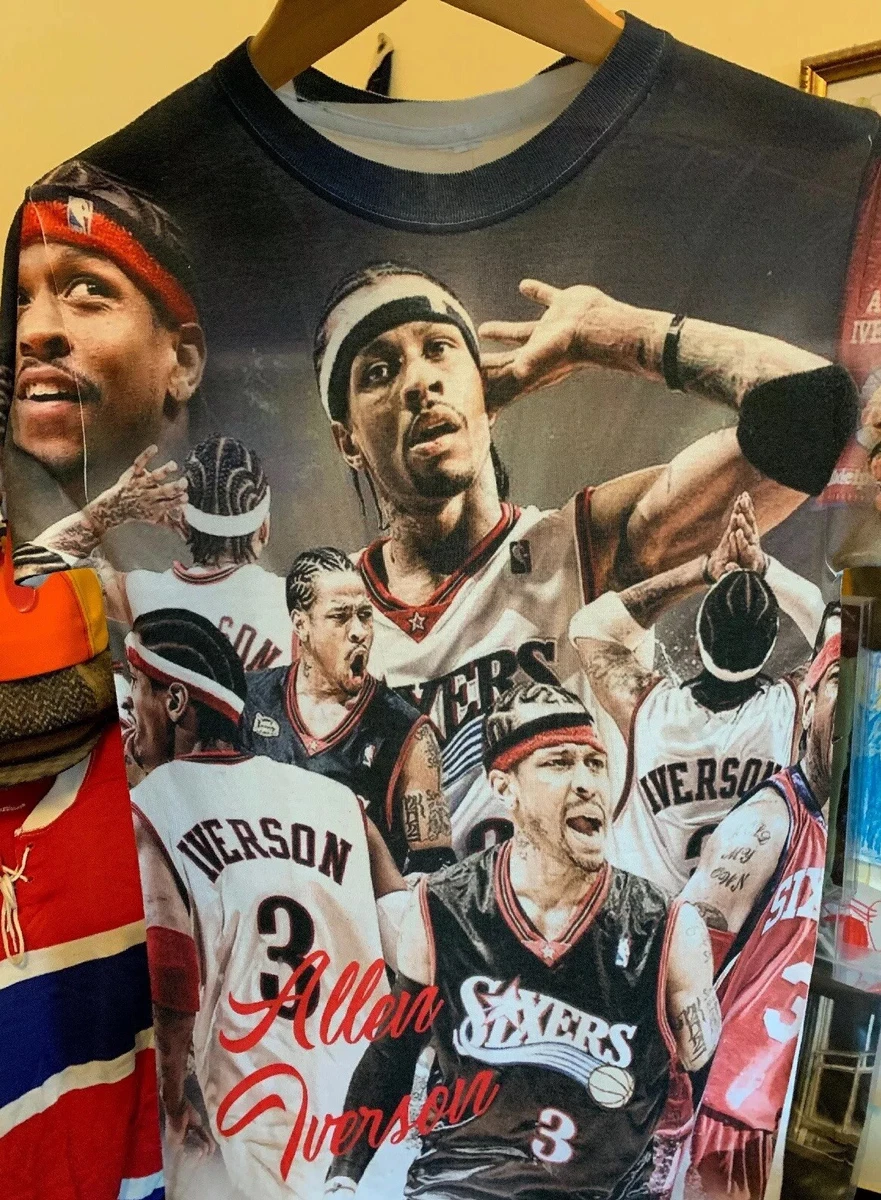 Allen Iverson Long Sleeve T-Shirts for Sale - Fine Art America