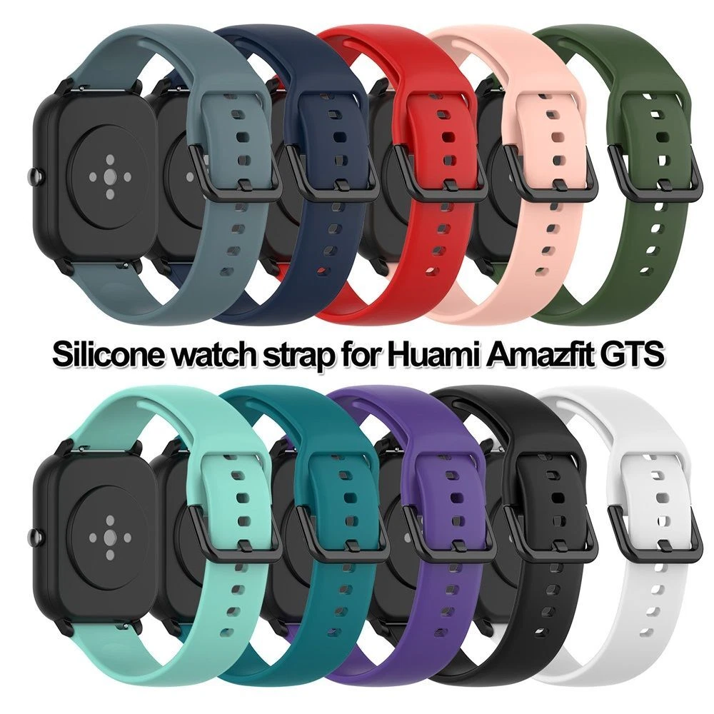 Silicone 20mm Strap Wristbands Replacement Watch Band For Huami