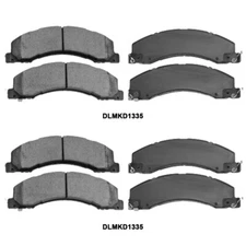 Semi-Metallic Front & Rear Disc Brake Pads Complete Set For Dodge Ram 4500 10-08
