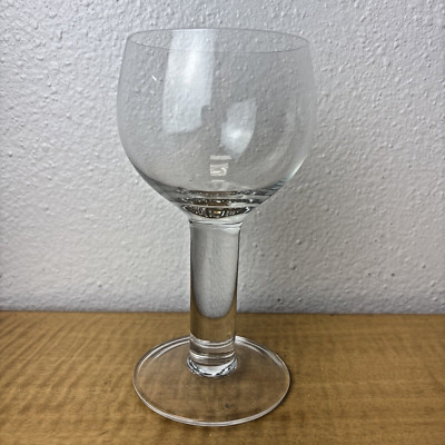Orrefors Column Glass Goblet 6 5/8'' (Six Available)