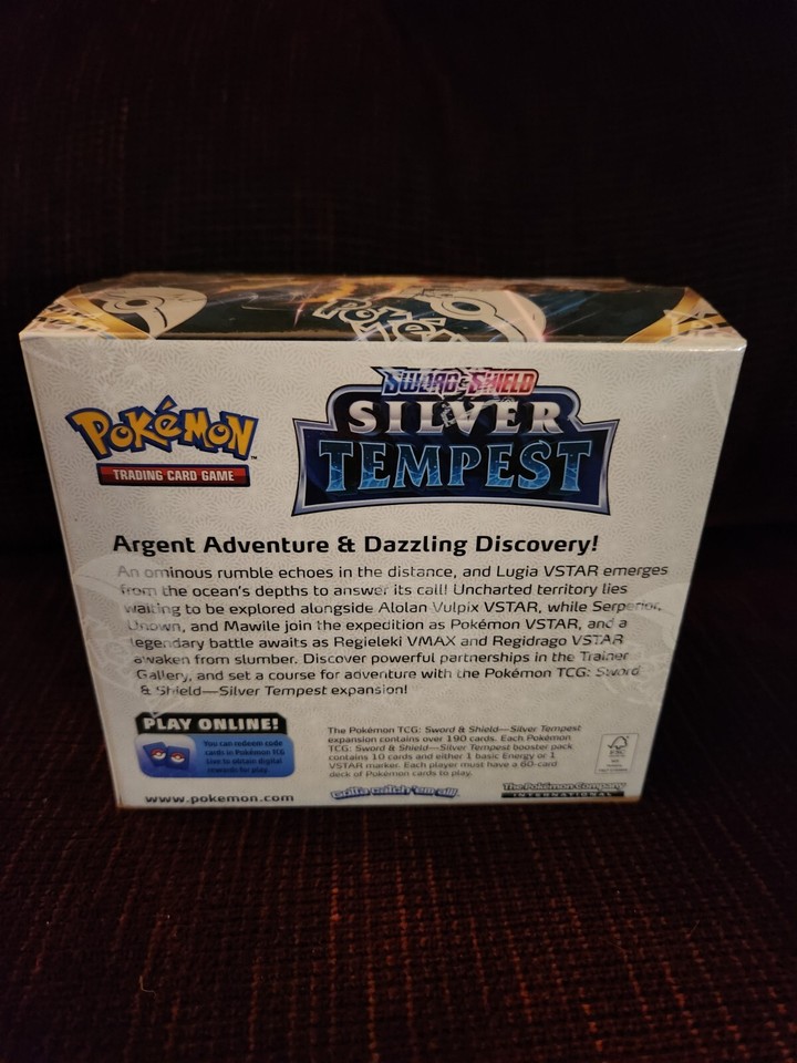 Pokemon Silver Tempest Sealed Booster Box eBay