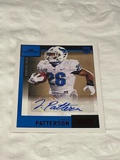 2021 Panini Chronicles Draft Picks Score Red /149 Jaret Patterson Rookie Auto RC