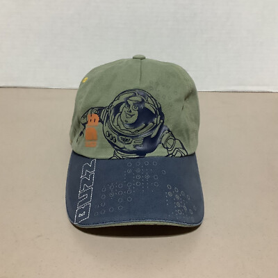 Buzz Lightyear Disney Toy Story Youth Large baseball Hat Cap Star Command 95