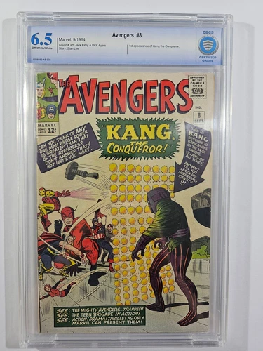 Avengers #8 Marvel 1964 Stan Lee 1st Appearance Kang the Conqueror CBCS 6.5