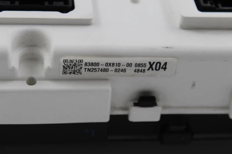 Speedometer Cluster MPH ID 83800-0X810 2015-2017 TOYOTA CAMRY #3898 - Image 3 of 4