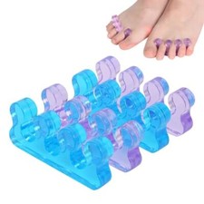 4 Pack Gel Toe Separators for Pedicure Nail Polish Overlapping Toes Bunions
