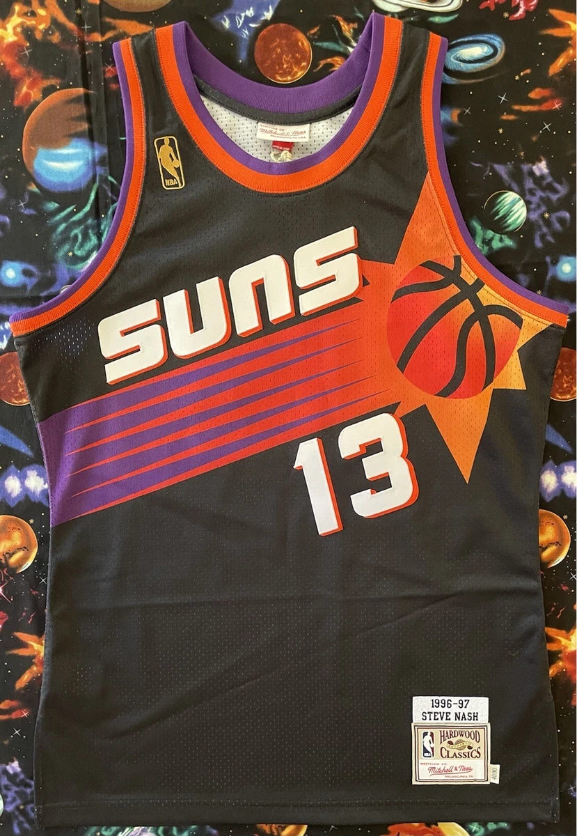 Autographed Steve Nash Retro Suns Jersey - /assist