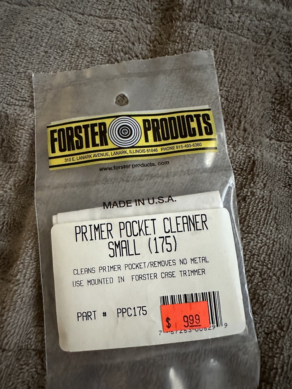Forster Primer Pocket Cleaner Small PPC175 eBay