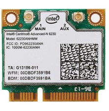 Intel Centrino Advanced-N 6230 62230ANHMW WiFi Bluetooth BT Wireless PCI-E Card