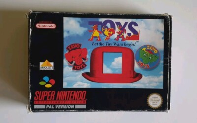 TOYS | Super Nintendo | SNES | 100% original | CIB | UKV | rare 