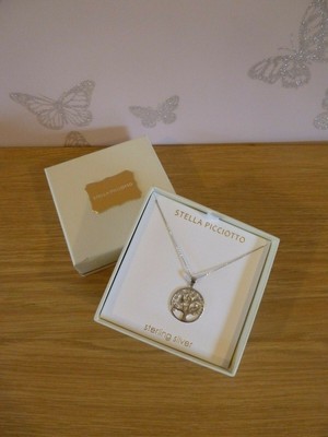 STELLA PICCIOTTO Sterling Silver Tree 