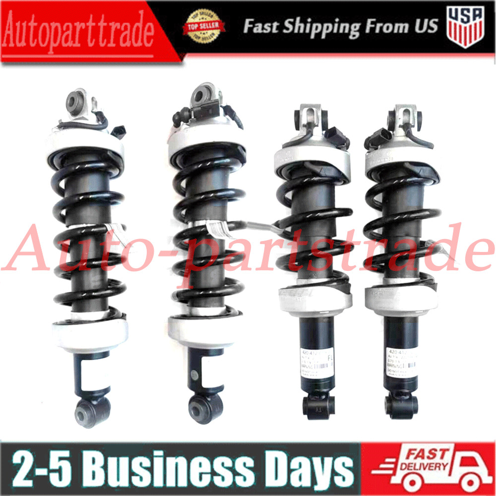 4X Fit Audi R8 V8 V10 Front Rear Left Right Shock Strut Magnetic Ride 2007-15