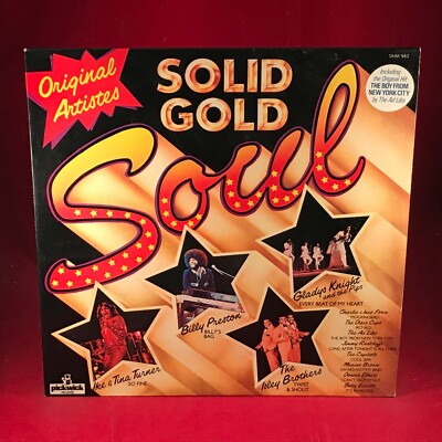 VARIOUS Solid Gold Soul 1977 UK Vinyl LP Billy Preston Jimmy Radcliffe Dixie Cup