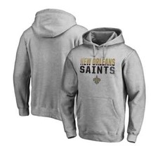 Pro Line New Orleans Saints Ash Gray Pullover Hoodie Sweatshirt