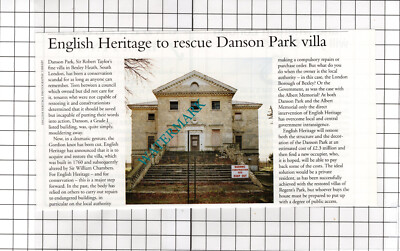 Danson Park Bexleyheath London English Heritage - 1995 Steckling