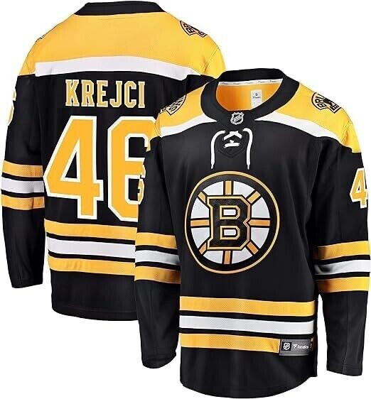 New 2020 Fanatics DAVID KREJCI BOSTON BRUINS Breakaway Hockey NHL