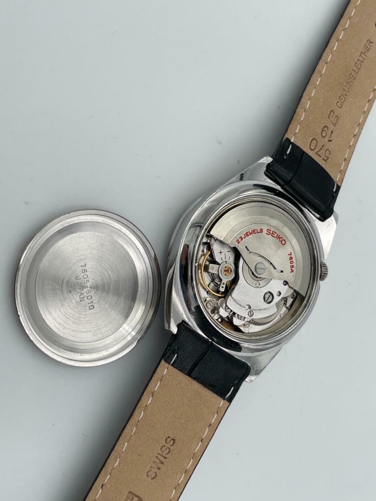 VINTAGE 1966 SEIKO SPORTSMATIC DELUXE 23J 7605-8010 WATCH. | eBay