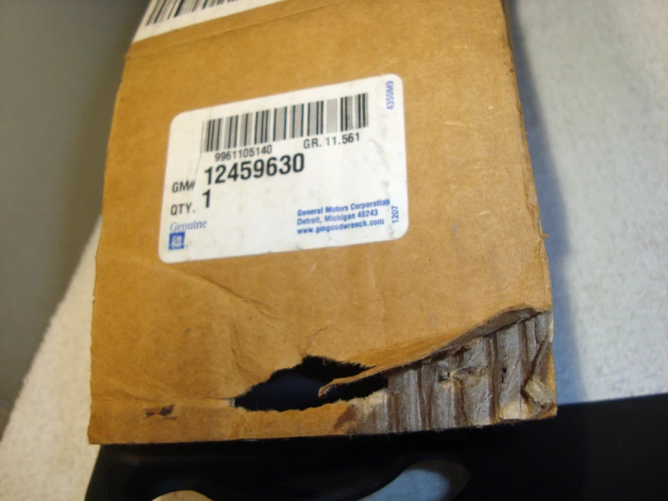 Cubierta asiento derecho ébano 12459630 OEM NUEVO GM Chevy Olds Buick Pontiac D4 Foto 3 de 3