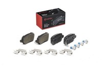 Brembo Bremsbelagsatz, Scheibenbremse P 30 120 FüR KIA