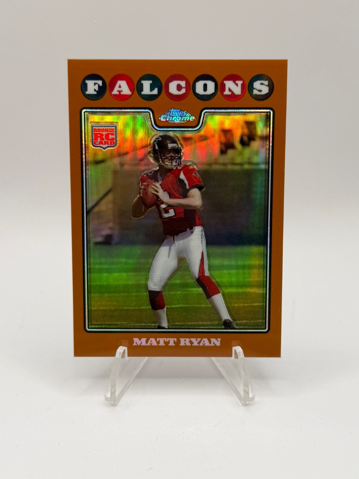 2008 Topps Chrome Copper Refractors #TC166 Matt Ryan RC /425