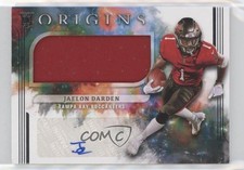 2021 Panini Origins Rookie Jumbo Jersey Auto Jaelon Darden #187 Auto v9t