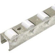 Keneco 96TRACK-C ROLLER TRACK WITH CLIPS 96"L