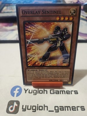 Yu-Gi-Oh Overlay Sentinel LVAL  1st Edition Common Light  Played 