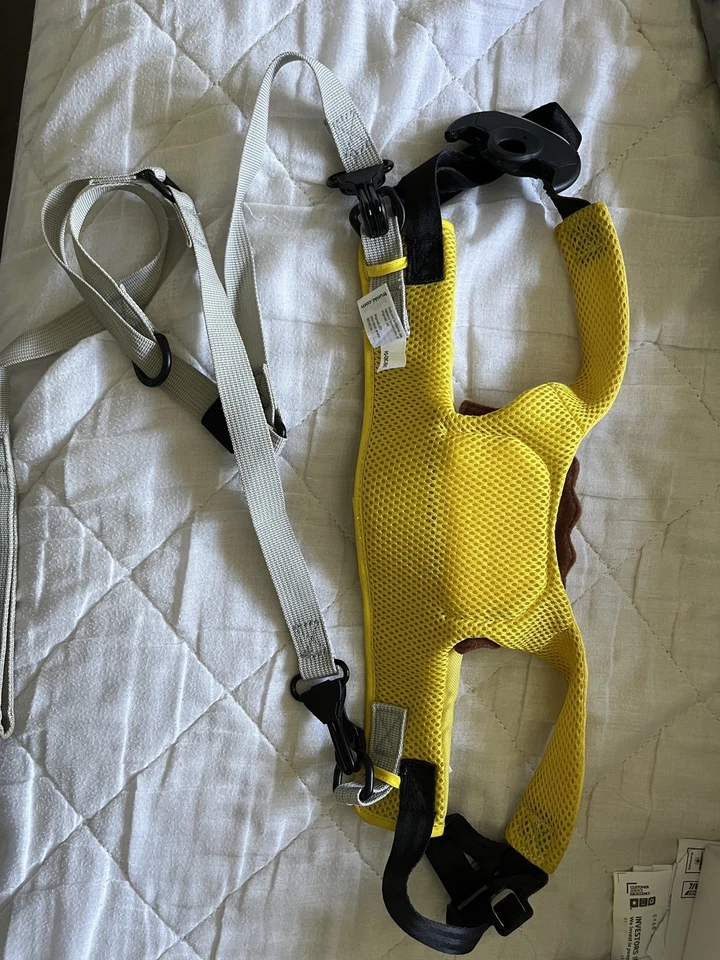 Trunki ToddlePak yellow Leeroy Lion Toddler Baby Walking Reins Safety Harness - Image 2 of 4