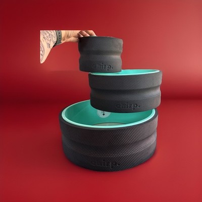 Chirp Wheel  3 Pack 12'' 10'' 6'' Back Roller Bundle great condition 