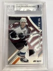 01-02 BAP Ultimate Memorabilia Game Used Nameplates Joe Sakic BGS 9 7/50