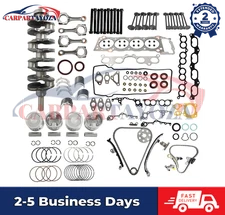 3RZFE Engine Rebuild Overhaul Kit-Crankshaft Rods For 1994-04 Toyota Tacoma 2.7L