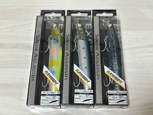 C New For Shimano Silent Assassin 140F 25g 3-color set Flash Boost Silent