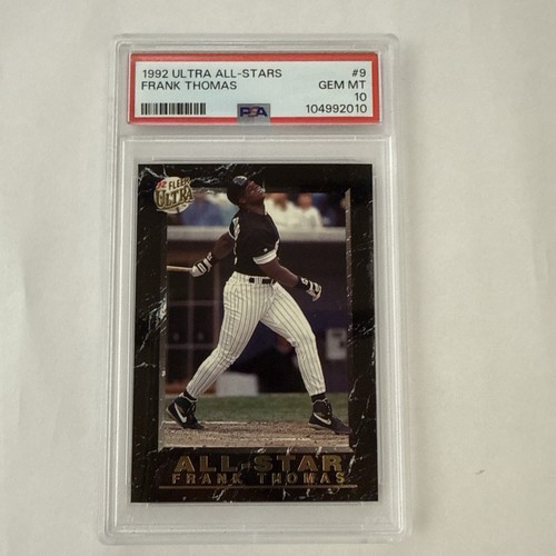 1992 Fleer Ultra All-Stars Frank Thomas #9 🔥PSA 10🔥 POP 58 👀 HOF ⚾️