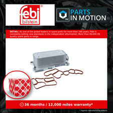 Oil Cooler fits MERCEDES SLK280 R171 3.0 05 to 11 M272.942 A2721840080 Febi New