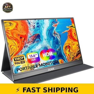 MNN 15.6inch Portable Monitor FHD 1080P USB C HDMI Slim Display