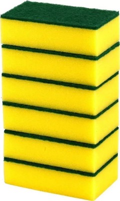 20x Pack Küche Reinigungsschwämme Scheuer Abwaschen kratzfest für Geschirr Pad