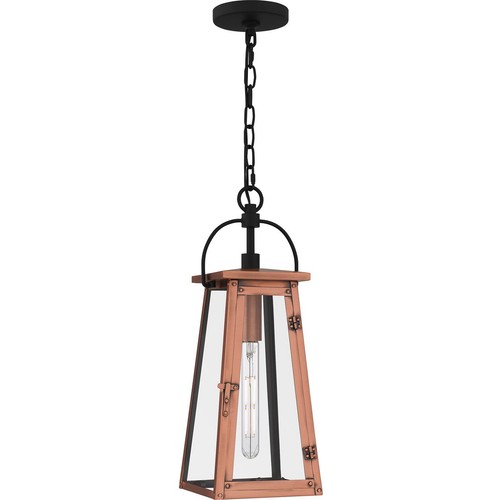 Quoizel CLN1907AC OPEN BOX Carolina Outdoor Pendant or Chandeller Aged Copper